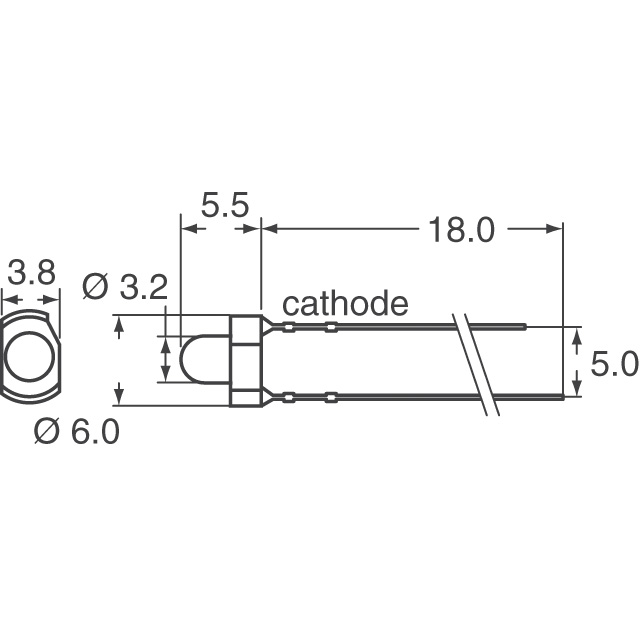 SLI-325YCT31W Rohm Semiconductor  Indication LED - Discrète